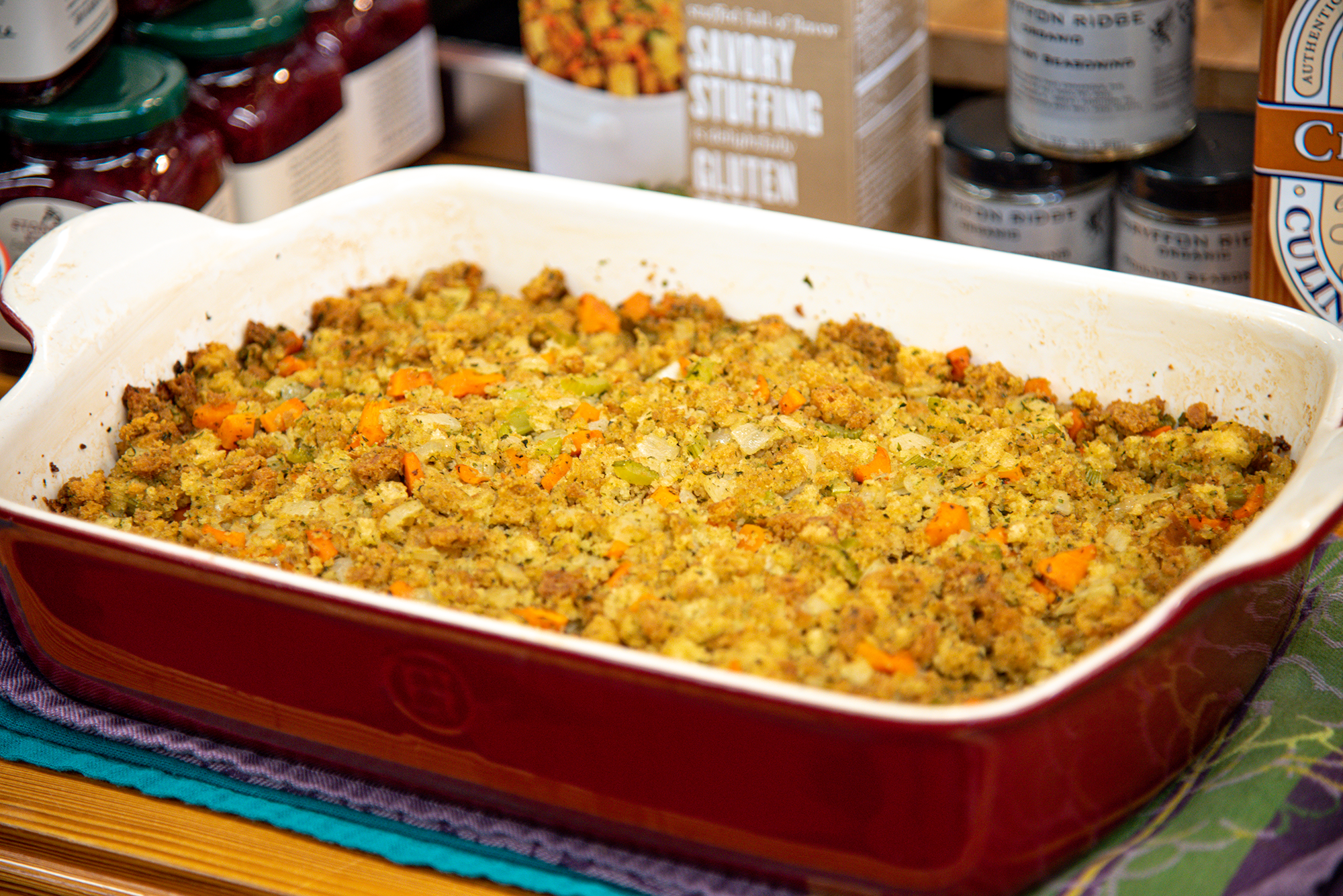 Chelsea’s Savory Turkey Stuffing