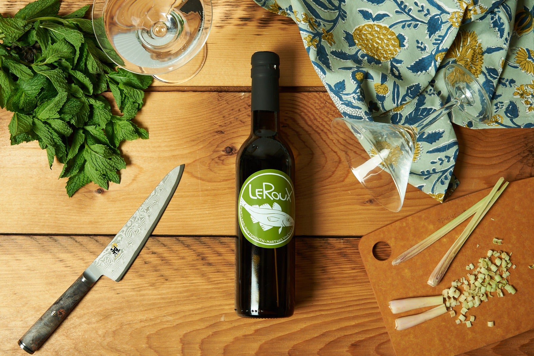 Lemongrass Mint White Balsamic – Leroux Kitchen