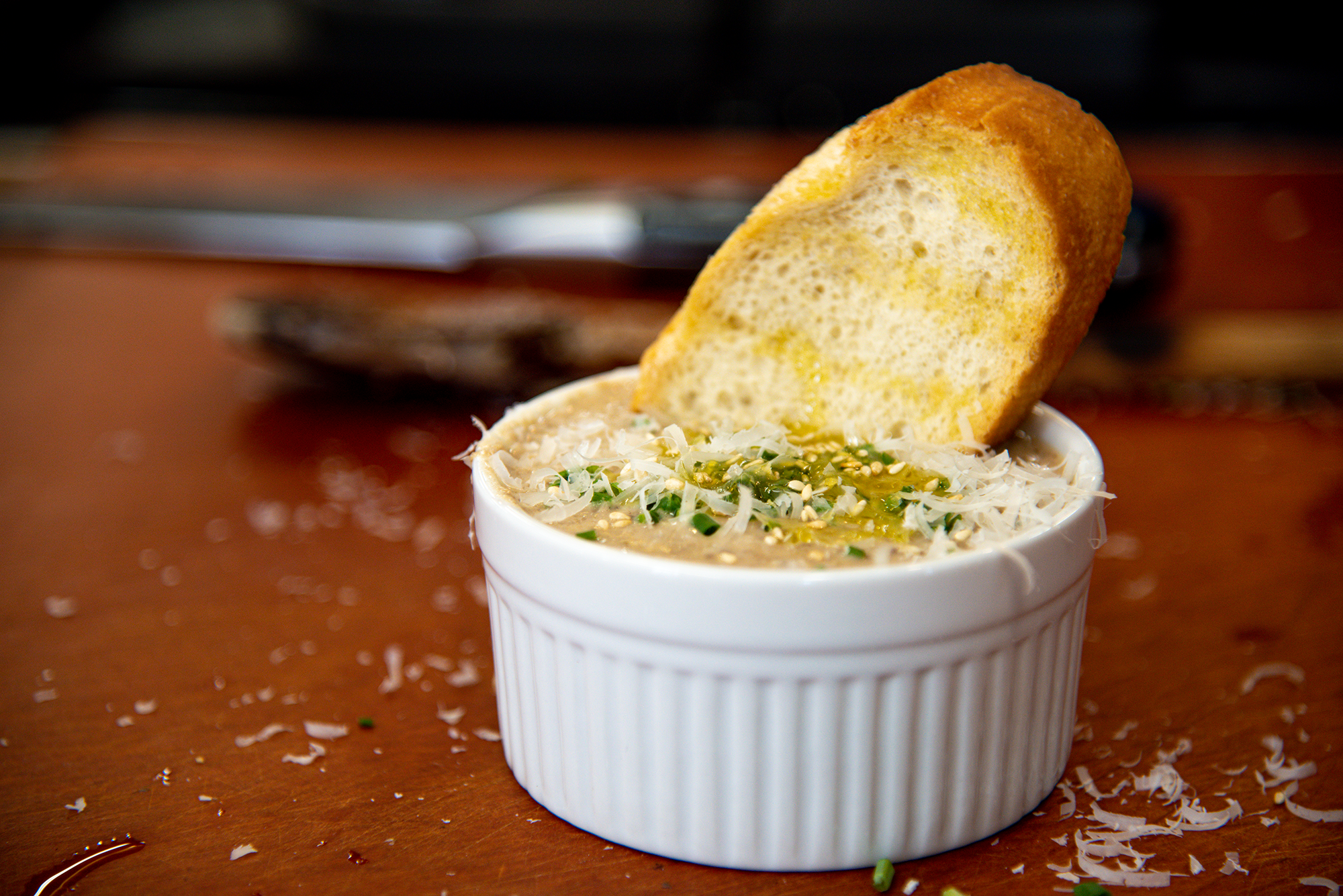 Brian’s Savory Mushroom Bacon Chowder