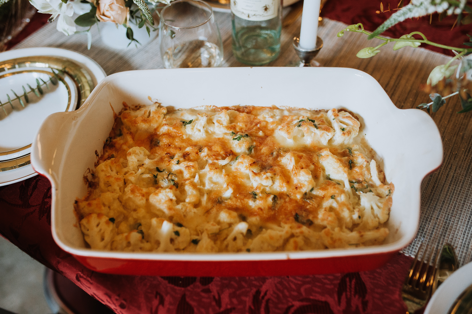 Cauliflower Au Gratin