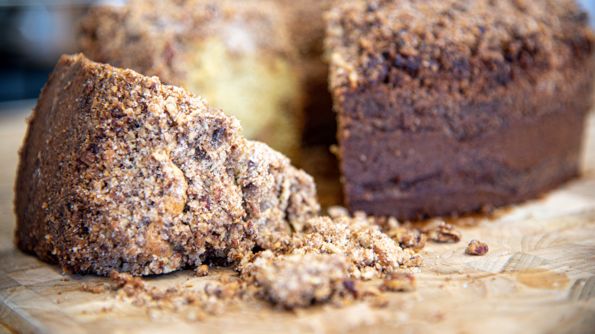 Cinnamon Pecan Streusel Topping