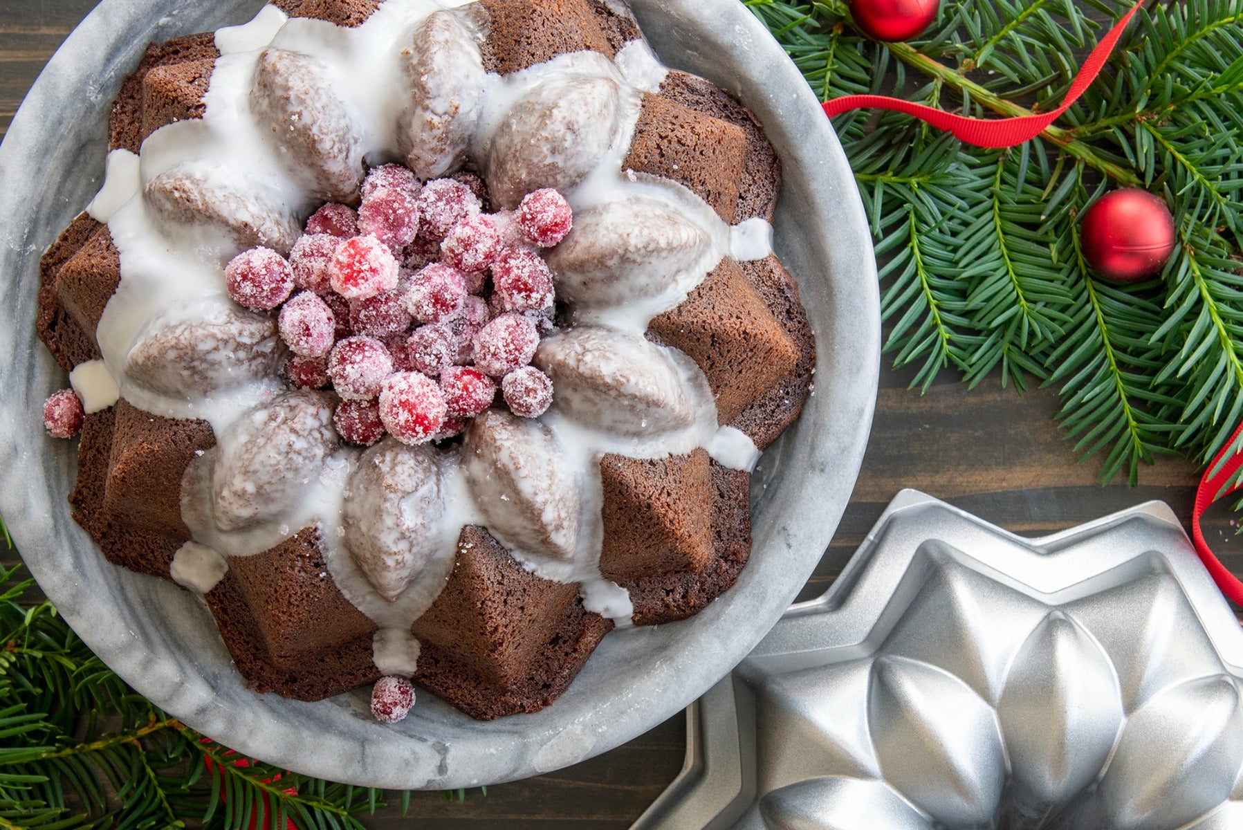 Christmas bundt cake pan store