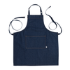 A Now Designs Denim Apron over a white background.