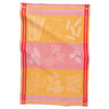 A KAF Home Pasta Print Jacquard Towel over a white background.