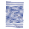 A KAF Home Sardines print Jacquard Towel over a white background.