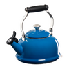 A Le Creuset Classic Kettle in Marseille over a white background.