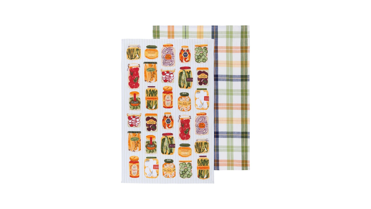 Pickling Dishtowels, Set of 2