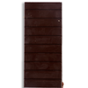 A close up shot of a Ragged Coast Chocolate Bark Ancho Chile and Roasted Pecan bar on a white background.